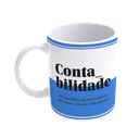 Ver imagem 1 de Caneca De Porcelana Profissões - Contabilidade