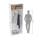 Ver imagem 6 de MÓDULO CLOSET 2,40A CABIDEIRO M251.B (CLOSET, LOJA, CASA) MUNDI MOVEIS