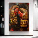 Ver imagem 2 de Quadro Decorativo Luva de Boxe Grafite