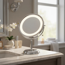 Ver imagem 2 de Espelho de Aumento com Led para Maquiagem Royale Lux - Cromo