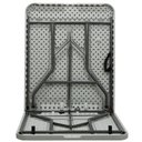 Ver imagem 6 de Mesa Dobrável Portátil Vira Maleta 1.80m Camping Praia