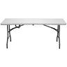 Mesa Dobrável Portátil Vira Maleta 1.80m Camping Praia - 4