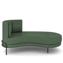 Ver imagem 6 de Sofá Chaise Longue Sala de Estar Living Lucca Direito D02 Couríssimo Verde B-89 - Lyam Decor