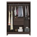 Ver imagem 3 de Guarda-roupa Casal Ecom Ii 6 Portas Café Touch - Demóbile