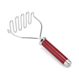 Amassador de Batatas Legumes KitchenAid em Aço Inox Original - Vermelho - 3