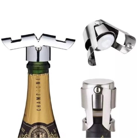 Tampa Rolha Vinho Champanhe Espumante Bomba Pressão Seladora Garrafa a Vácuo Luxo Adega Bar
