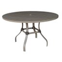 Ver imagem 1 de Mesa Ripada com Furo para Ombrelone (1,20 Metros) Marrom