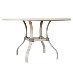 Mesa Ripada com Furo para Ombrelone (1,20 Metros) Marrom - 4
