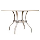 Ver imagem 4 de Mesa Ripada com Furo para Ombrelone (1,20 Metros) Marrom