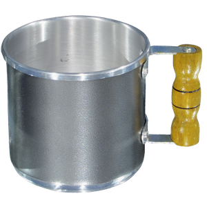 Caneco Leiteira Craqueado com Cabo de Madeira N°16 3,0 Litros