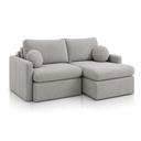 Ver imagem 1 de Sofá Oslo Retrátil e Reclinável com Molas Ensacadas, Pillow Top 18cm e Função Cama:Boucle Cinza/1.80