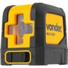 Nível a Laser 20 Metros 530nm Linhas Cruz Verde NLV 020 com Esquadro Vonder Profissional - 1