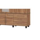 Ver imagem 4 de Roupeiro Triplex Guarda-Roupa Gavea Casal 12 Portas Canela