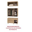 Ver imagem 2 de Guarda-Roupa Roupeiro Triplex Elegance 7 Portas 4 Gavetas Espelho Canela