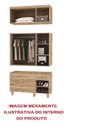Ver imagem 2 de Guarda-Roupa Roupeiro Triplex Elegance 7 Portas 4 Gavetas Espelho Canela