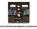 Ver imagem 3 de Roupeiro Triplex Guarda-Roupa Londres Casal 12 Portas Jacar