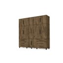 Ver imagem 1 de Roupeiro Triplex Guarda-Roupa Londres Casal 12 Portas Amend