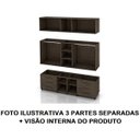 Ver imagem 4 de Roupeiro Triplex Guarda-Roupa Londres Casal 12 Portas Amend