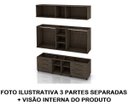 Ver imagem 4 de Roupeiro Triplex Guarda-Roupa Londres Casal 12 Portas Amend