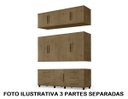 Ver imagem 4 de Roupeiro Triplex Guarda-Roupa Londres Casal 8 Portas Amend