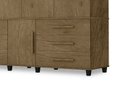 Ver imagem 5 de Roupeiro Triplex Guarda-Roupa Londres Casal 8 Portas Jacara