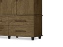 Ver imagem 2 de Roupeiro Triplex Guarda-Roupa Londres Casal 6 Portas Jacar