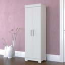 Ver imagem 2 de Armário Multiuso Para Quarto 2 Portas Star Branco - Santos Andirá