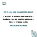 Ver imagem 4 de Quadros Decorativos Sala Paisagem Folhagem Abstrato Quarto Moldura - PRETO - KIT COM 3 QUADROS DE 62