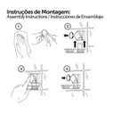 Ver imagem 4 de Porta Toalha/toalheiro De Aço Inox Fixação Ventosa | Future