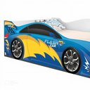 Ver imagem 4 de Cama Carro Menino Azul Solteiro com Colchão