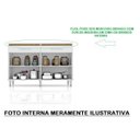 Ver imagem 2 de Balcão de Cozinha Letícia Plus Branco Flex com 4 Portas