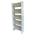 Ver imagem 1 de Estante Armário Expositor Organizador para Livros, Revistas, Quadros. com 5 Prateleiras - Branco