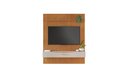 Ver imagem 1 de Painel Riso 218 X 182cm Candian com Nicho - Jcm Movelara Cinamomo/off White