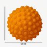 Kit 12 Bolinha Cravo Fisioterapia Anti Stress Mão Bola Pet Exercitadora - Laranja - 3