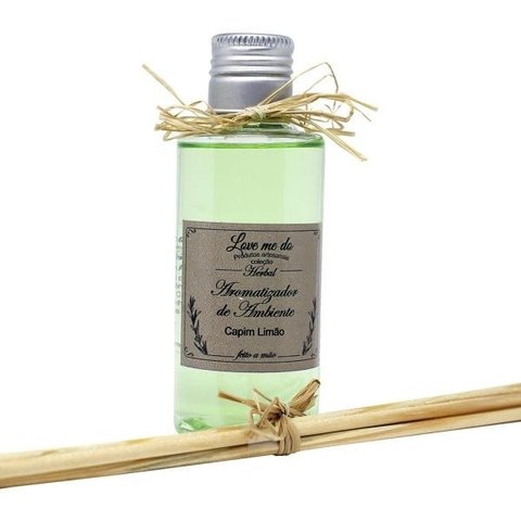 Aromatizador de Ambientes Capim Limão 120 Ml