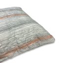 Ver imagem 2 de Kit C/ 2 Portas Travesseiros Matelado - 70cm X 50cm - Cor: Listras Cinza - Segunda Casa
