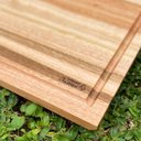 Ver imagem 4 de Estação de Corte para Preparar Massas e Pães 60x40Cm Essence Tábua de Madeira Retangular Churrasco