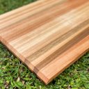 Ver imagem 6 de Estação de Corte para Preparar Massas e Pães 60x40Cm Essence Tábua de Madeira Retangular Churrasco