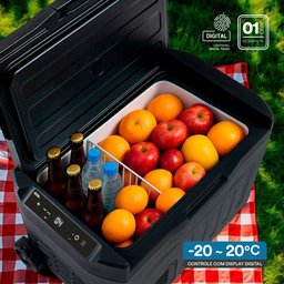 Freezer e Geladeira Portátil Eos 38 Litros Dupla Ação Quadrivolt Preto Efc41 110v/220v/12v/24v - 5