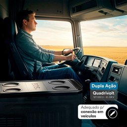 Freezer e Geladeira Portátil Eos 38 Litros Dupla Ação Quadrivolt Preto Efc41 110v/220v/12v/24v - 7