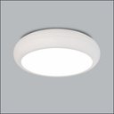 Ver imagem 1 de Plafon Sobrepor Redondo Metal 28cm Branco 2 Lâmpadas