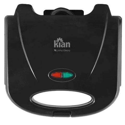 Sanduicheira Grill 220 Volts 750 Watts Preto - 23262 - Kian
