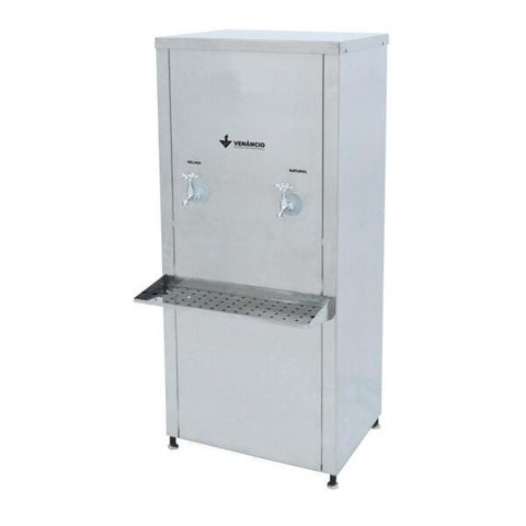 Bebedouro Recipiente Refrigerado Inox Rb15 Ew50 2TG Torneiras Geladas Venâncio 127V