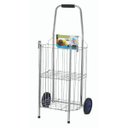 Ver imagem 1 de CARRINHO DE FEIRA LUXO 4 TUBOS BENGALA COM RODAS REFORÇADAS - Cód 00019