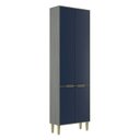 Ver imagem 2 de Paneleiro com 4 Portas Domus Espresso Móveis Azul/Silver/Royal