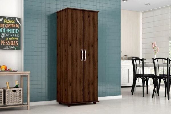 Multiuso Sapateira Onix cor Capuccino 02 portas organizador - 5