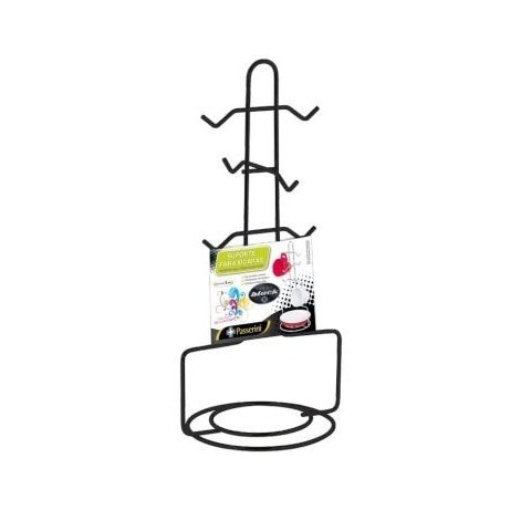 Suporte Organizador Porta 6 Xícaras De Café e Pires-Cód07537