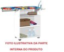 Ver imagem 5 de Tábua de Passar Roupa Mdp 02 Portas Branca com Cabideiro