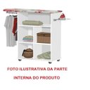 Ver imagem 4 de Tábua de Passar Roupa Junior Branca com Cabideiro 01 Porta