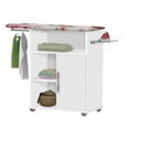 Ver imagem 1 de Tábua de Passar Roupa Junior Branca com Cabideiro 01 Porta